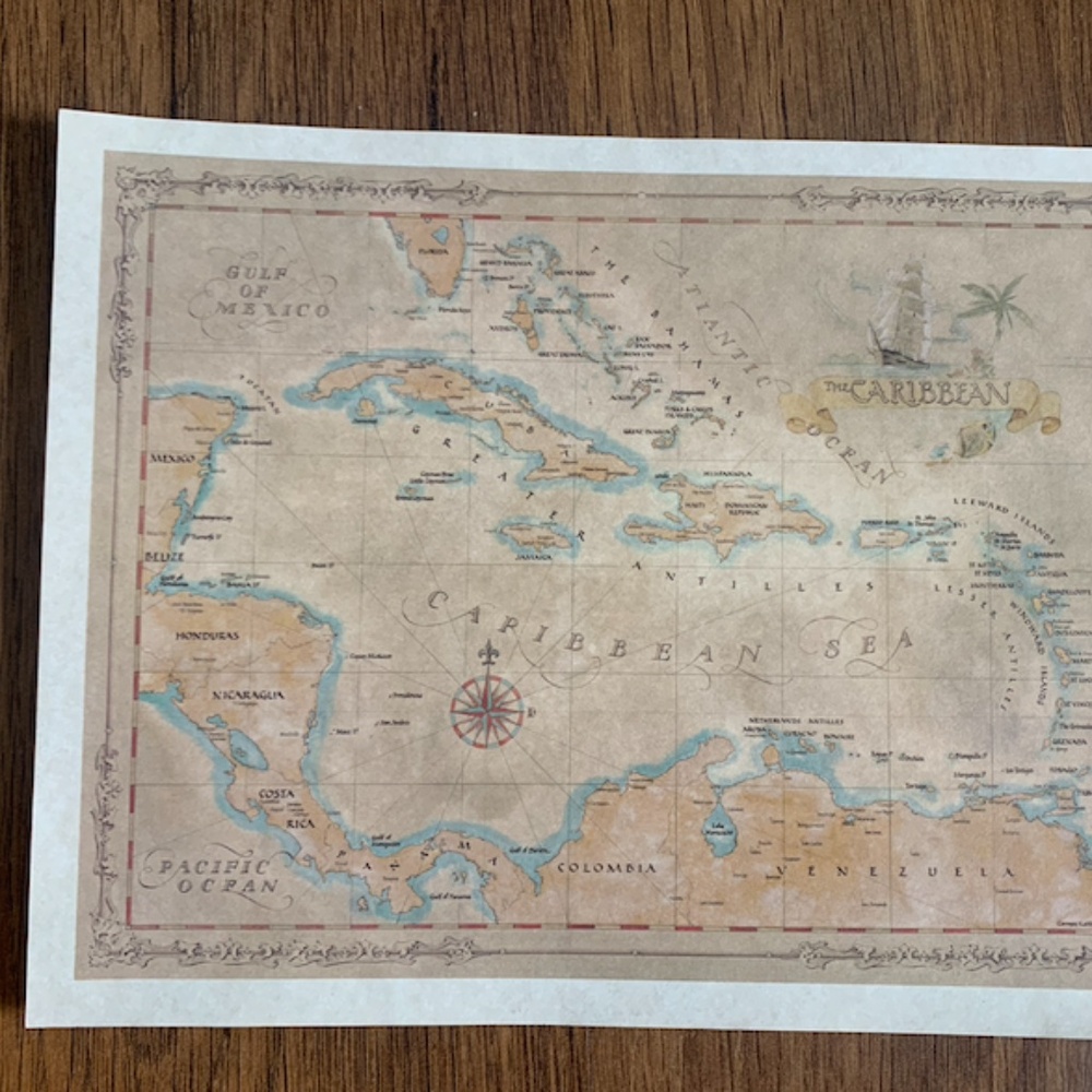 🆕 Caribbean Map - Picture 2 of 10